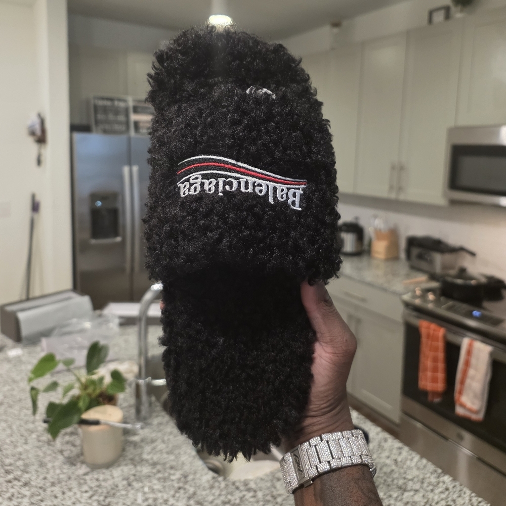 Balenciaga Black Slides - Picture 2 of 3